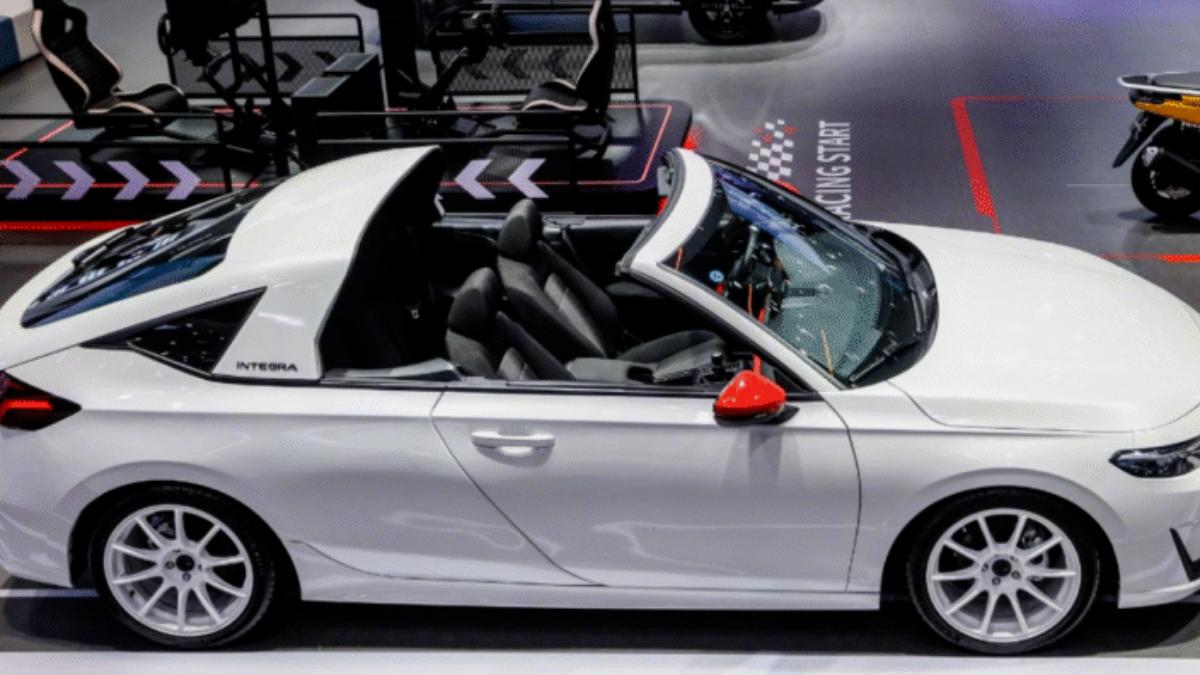 Honda Integra雙門概念車登場　「可拆卸敞篷車頂」成亮點
