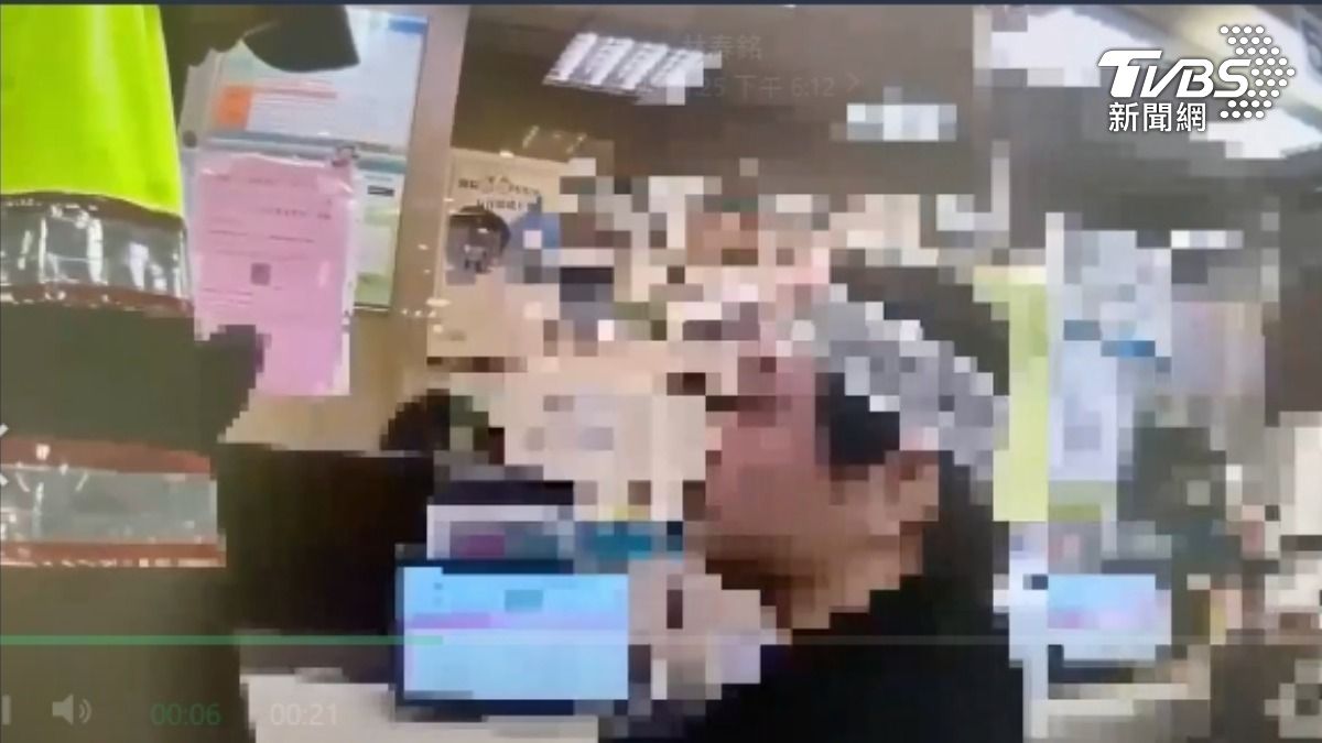男子看病報假身分，意外被識破是通緝兩年的補習班狼師。（圖／TVBS）