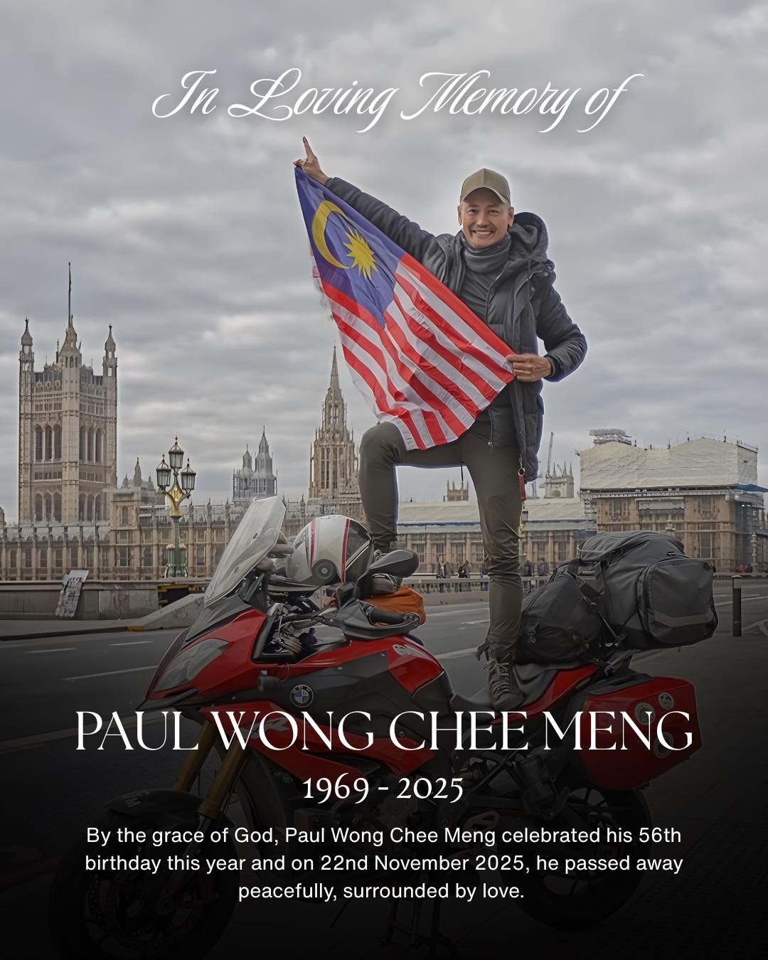 馬來西亞娛樂大亨黃志明。(圖/翻攝自Paul Wong臉書)