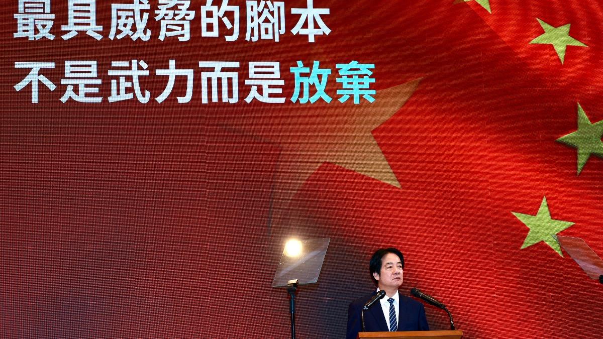揭「中共2027武統台灣」 賴清德:一國兩制方案是不可碰觸紅線