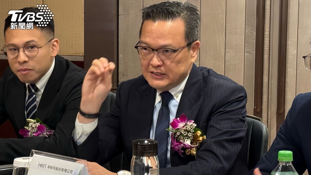 宏碁子公司海柏特(6884)董事長侯知遠。(圖/謝佩穎攝)
