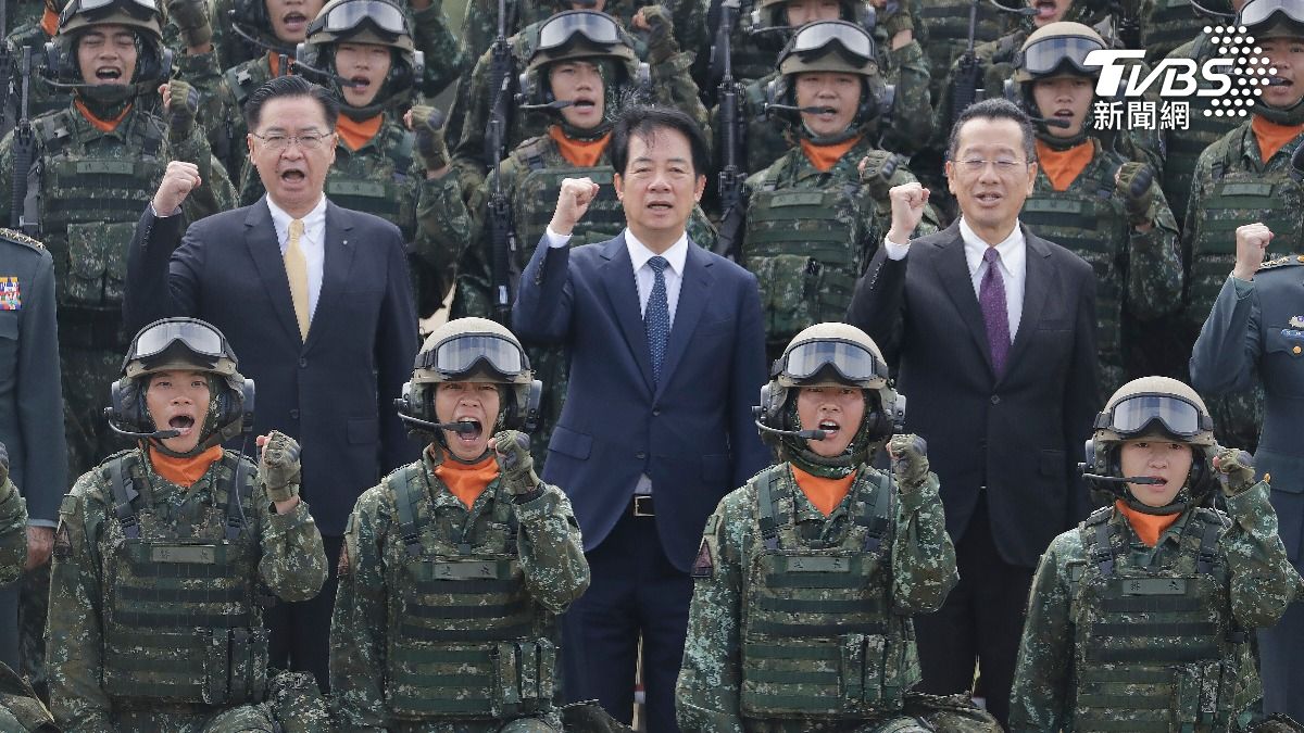 總統宣佈追加1.25兆國防特別預算(圖/達志影像美聯社)
