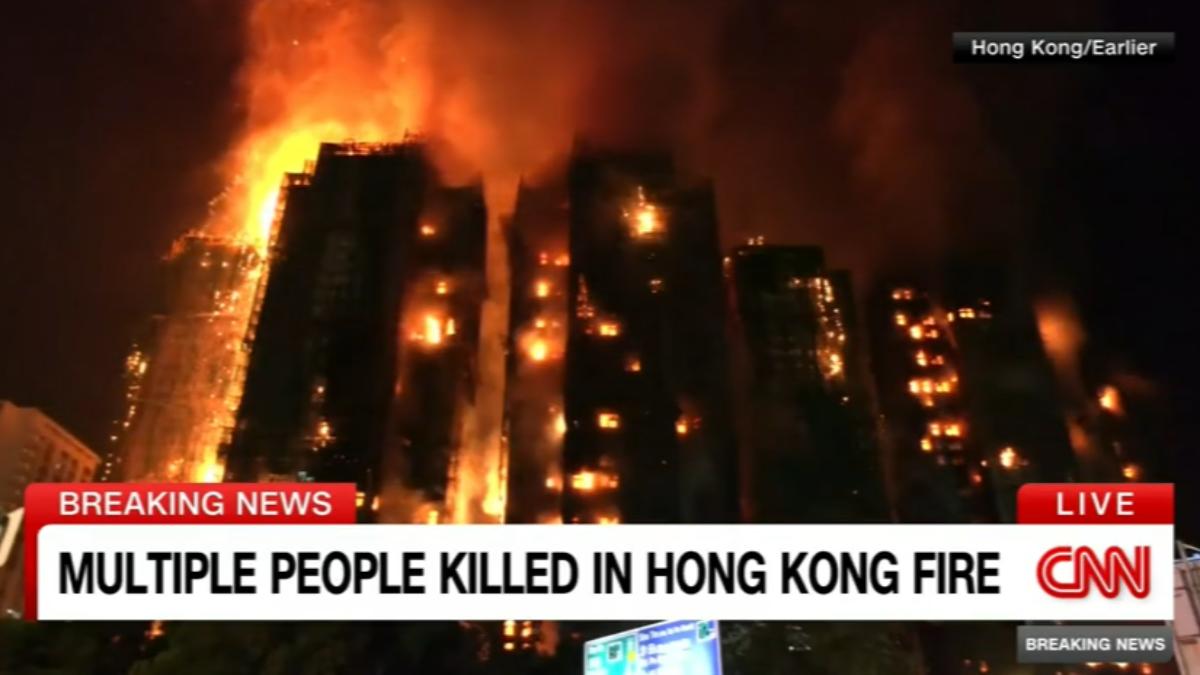 香港宏福苑樓齡42年 去年通過『大維修』方案(圖/CNN)
