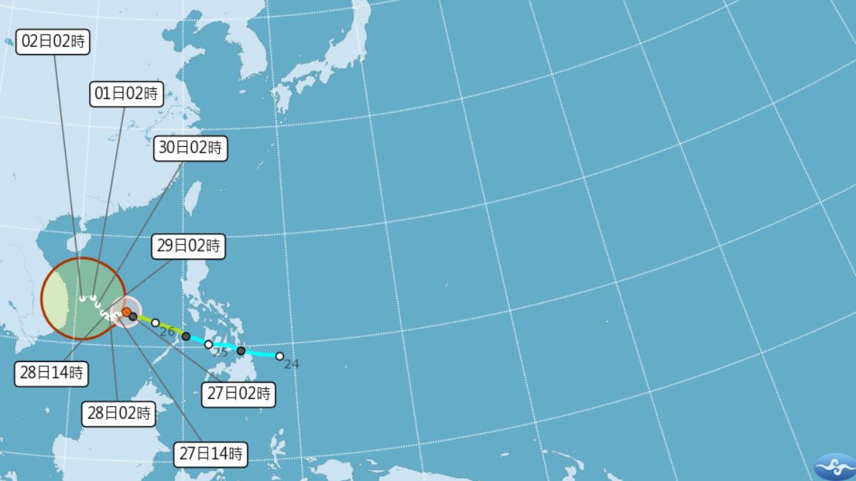 天氣/再忍1天!週末迎好天氣 中颱「天琴」路徑曝