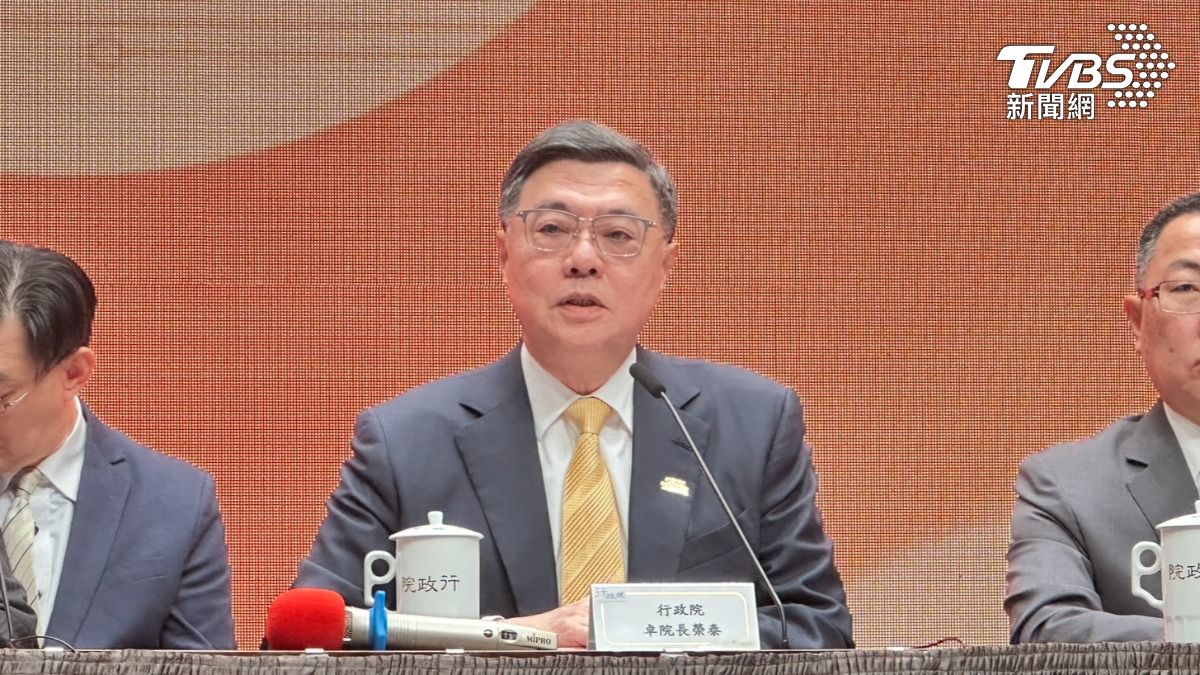 政院通過1.25兆軍購特別條例 卓榮泰籲在野支持:沒有國哪有家?