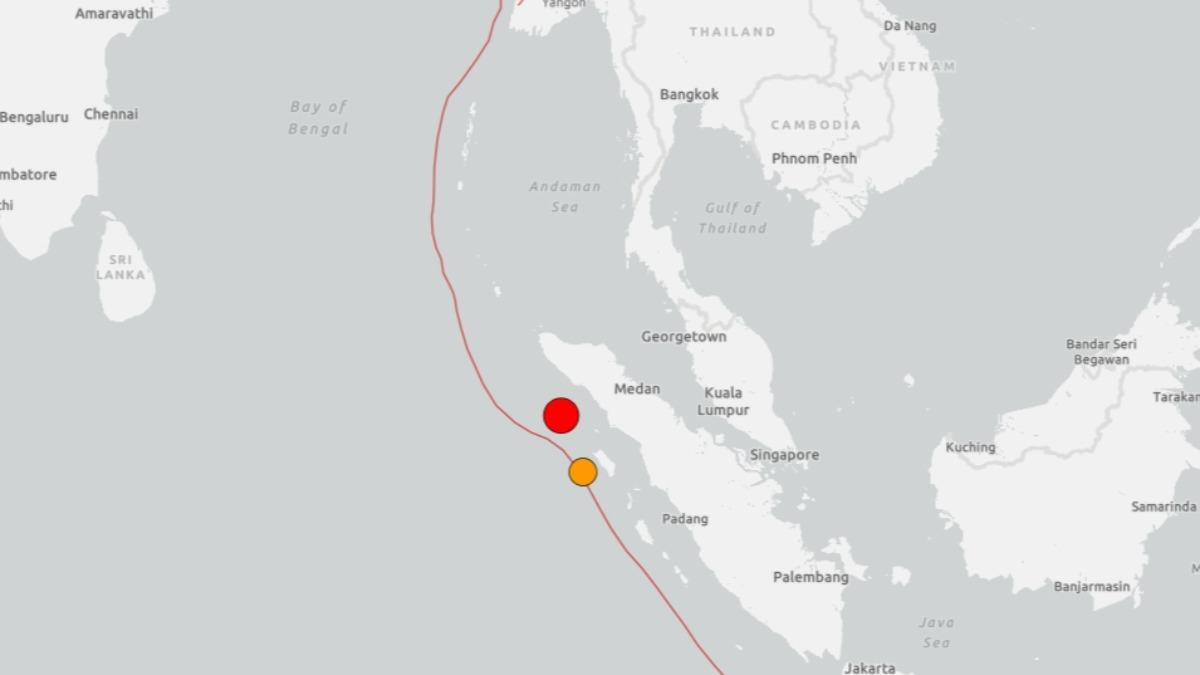 印尼北蘇門答臘爆地震 規模6.6、震源深度淺