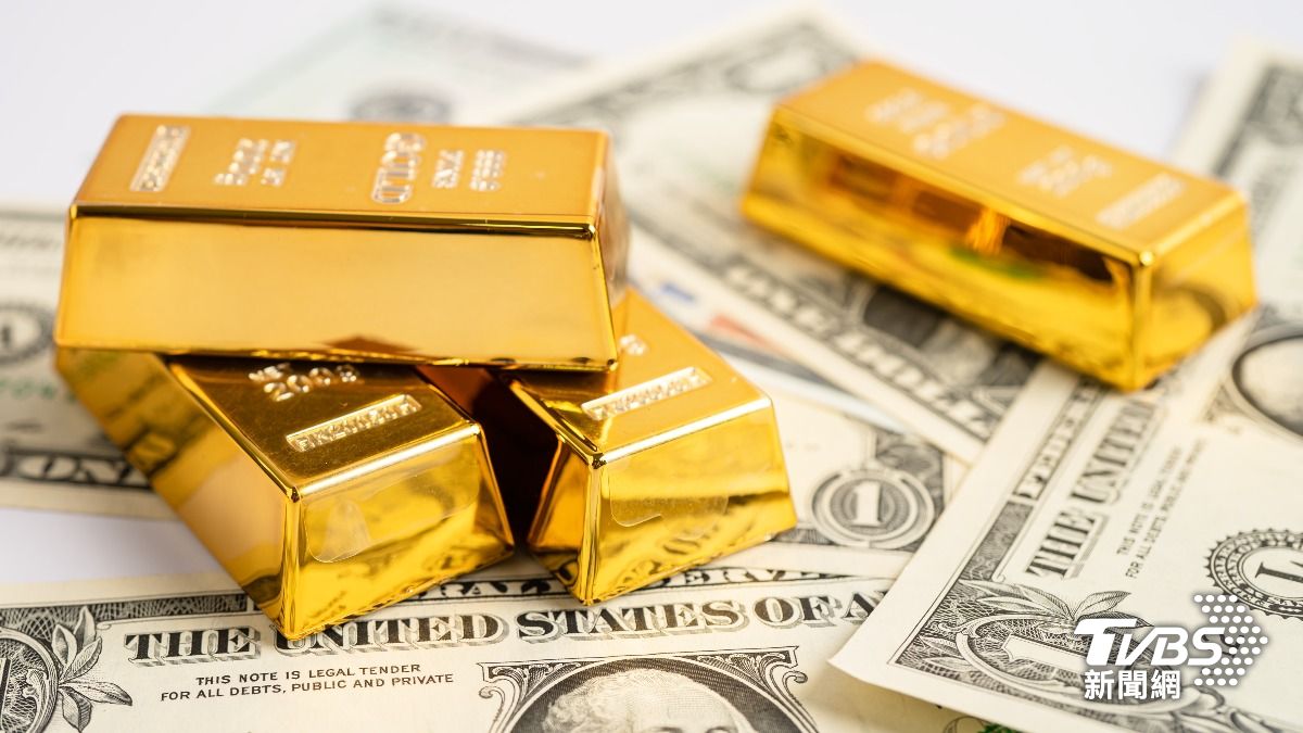 黃金價格吸引全球關注。(示意圖/達志影像shutterstock)