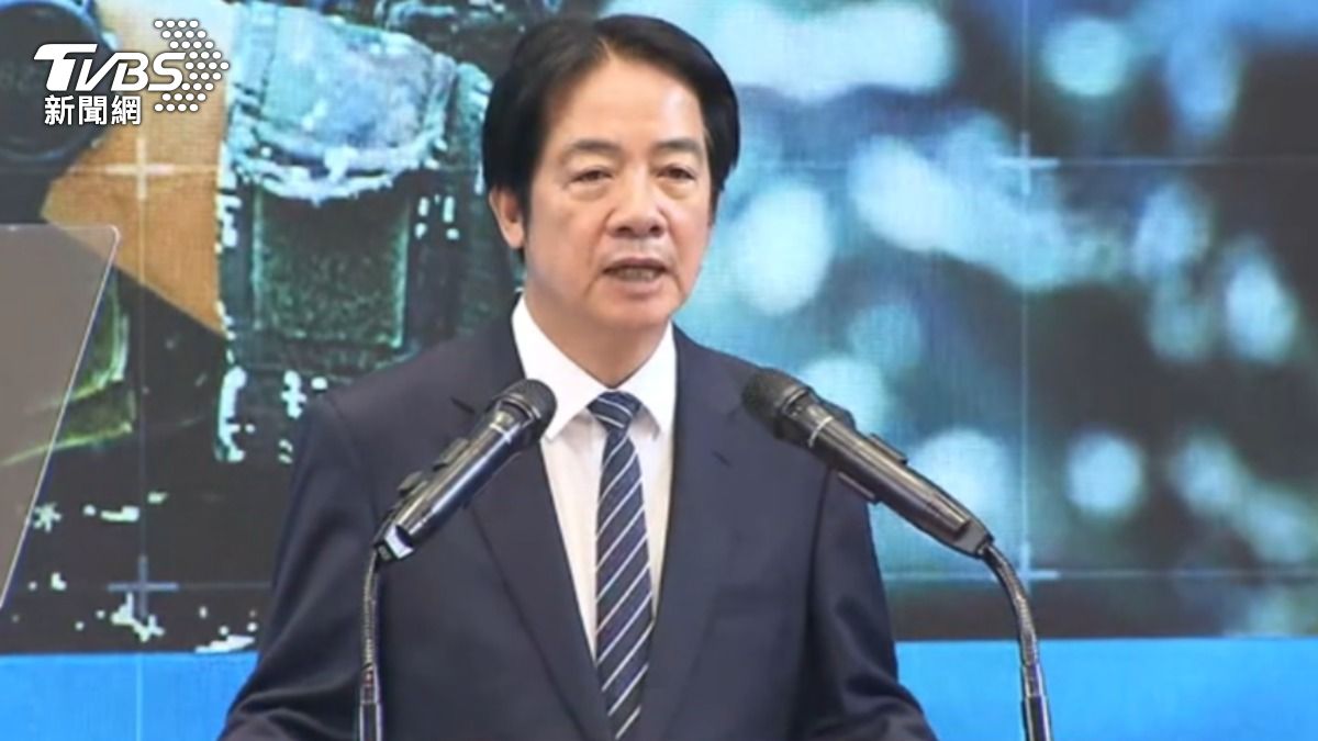 總統賴清德稱「中共2027年武統台灣目標」引發討論。(圖/TVBS)