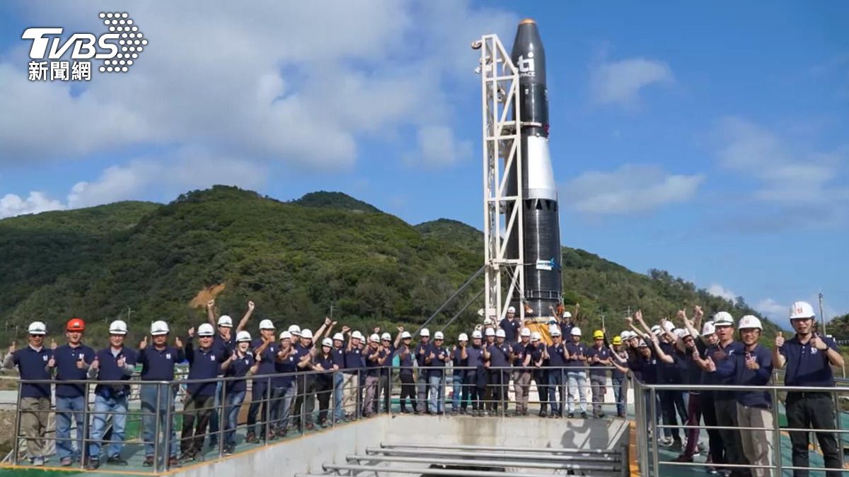 晉陞公司曾於2020年在台東申請發射自製火箭，當時引起廣泛關注。(圖／晉陞公司提供) 