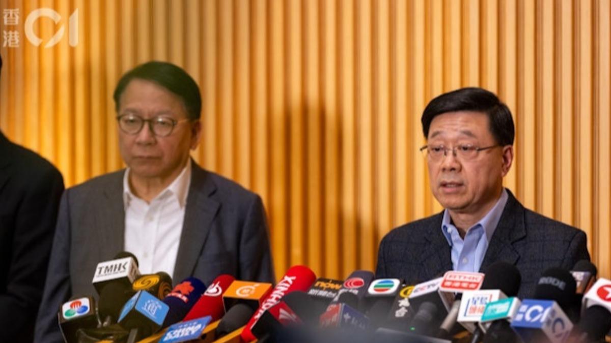 香港大火/全面救災 李家超宣布:政府主辦慶祝活動取消或延期