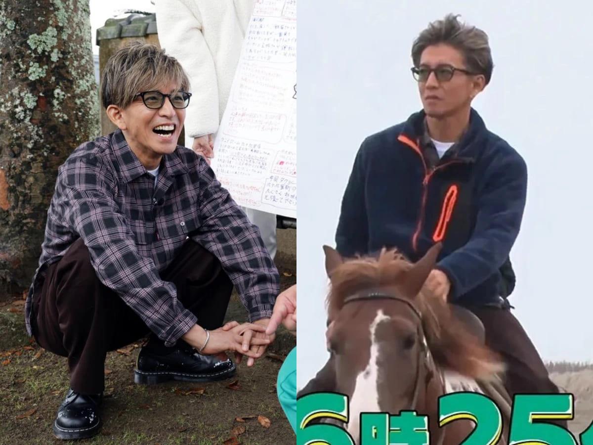 木村拓哉在節目中穿上的 Workman 搖粒絨外套瞬間成為網路熱議焦點。(圖/翻攝自東京電視台)