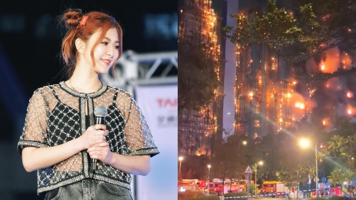 香港大火/關詩敏悲揭外婆也住這 無力痛喊:眼睜睜看著家燃燒