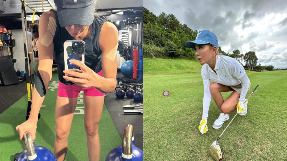 小禎把運動變成生活的一部分。(圖/翻攝自小禎IG)