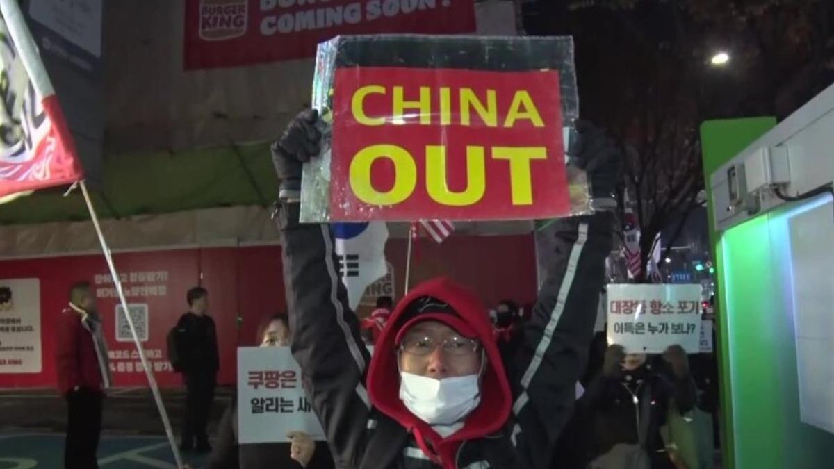 CHINA OUT!「反陸客」抗議延燒 南韓羨慕日本