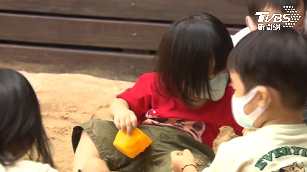 幼兒園孩子正玩耍　（圖／TVBS）
