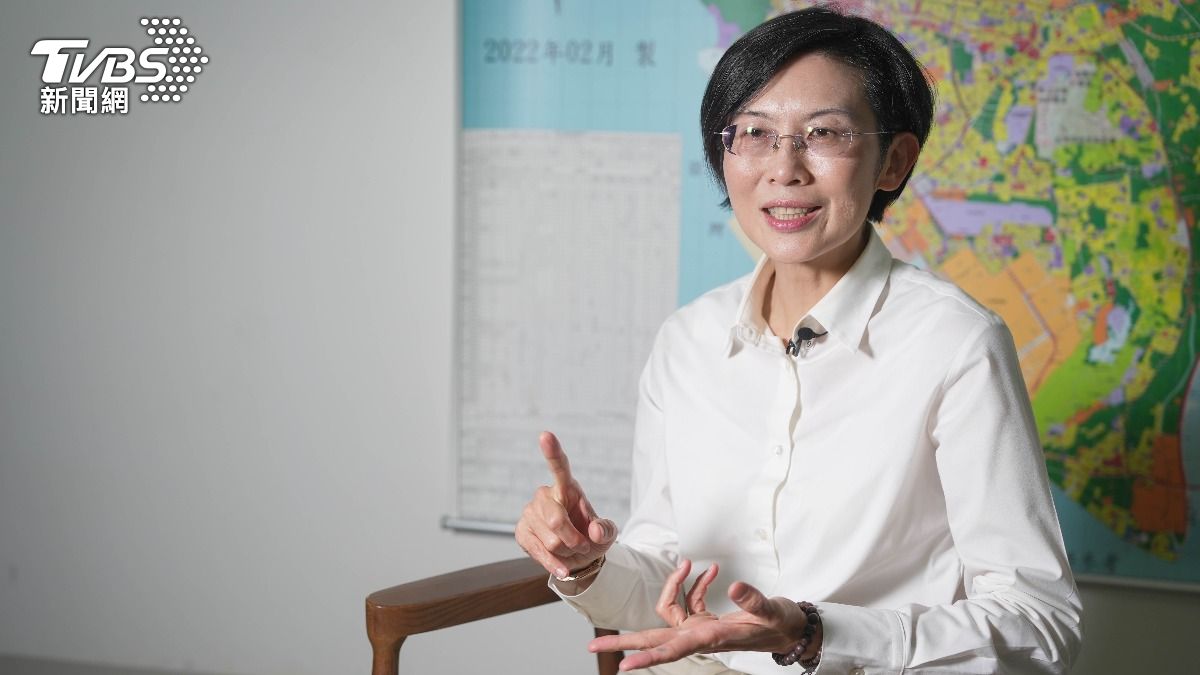 民進黨立委林岱樺接受《TVBS新聞網》專訪。(圖/華子琛攝)
