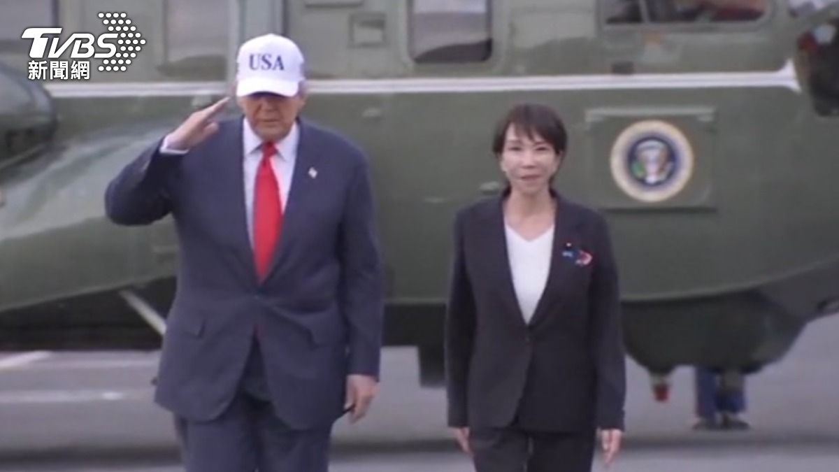美國總統川普要高市早苗，不要刺激到北京。（圖／TVBS）
