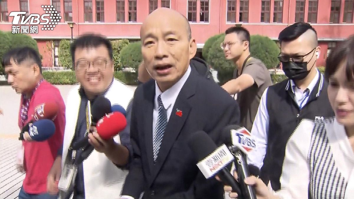 此事也引起立法院長韓國瑜的關注,韓國瑜表示希望所有台灣人在海外都能平安無事。(圖/TVBS)