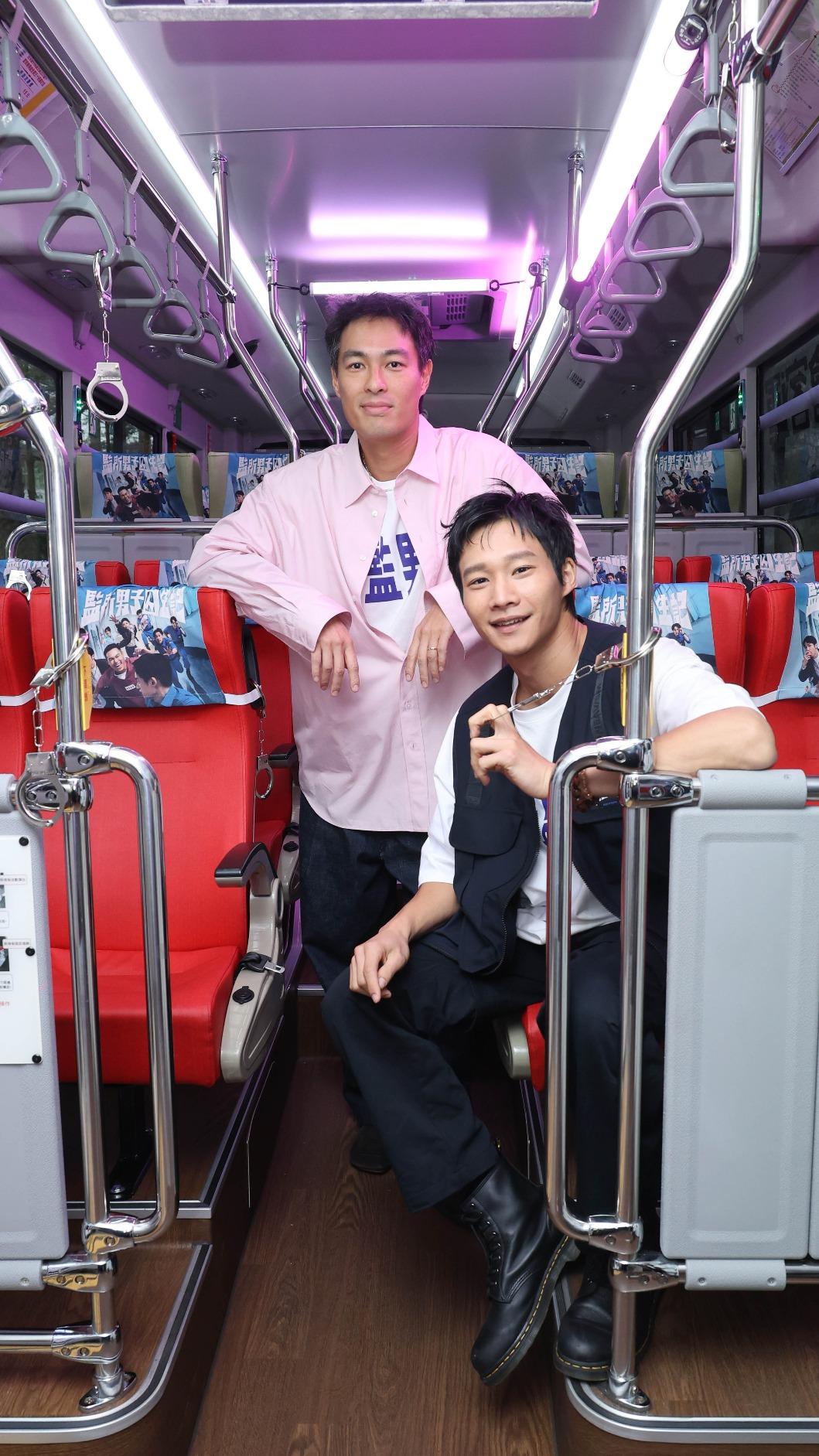 楊祐寧（後）、黃冠智劇中都有突破演出。（圖／愛奇藝國際版、壹壹影業提供）