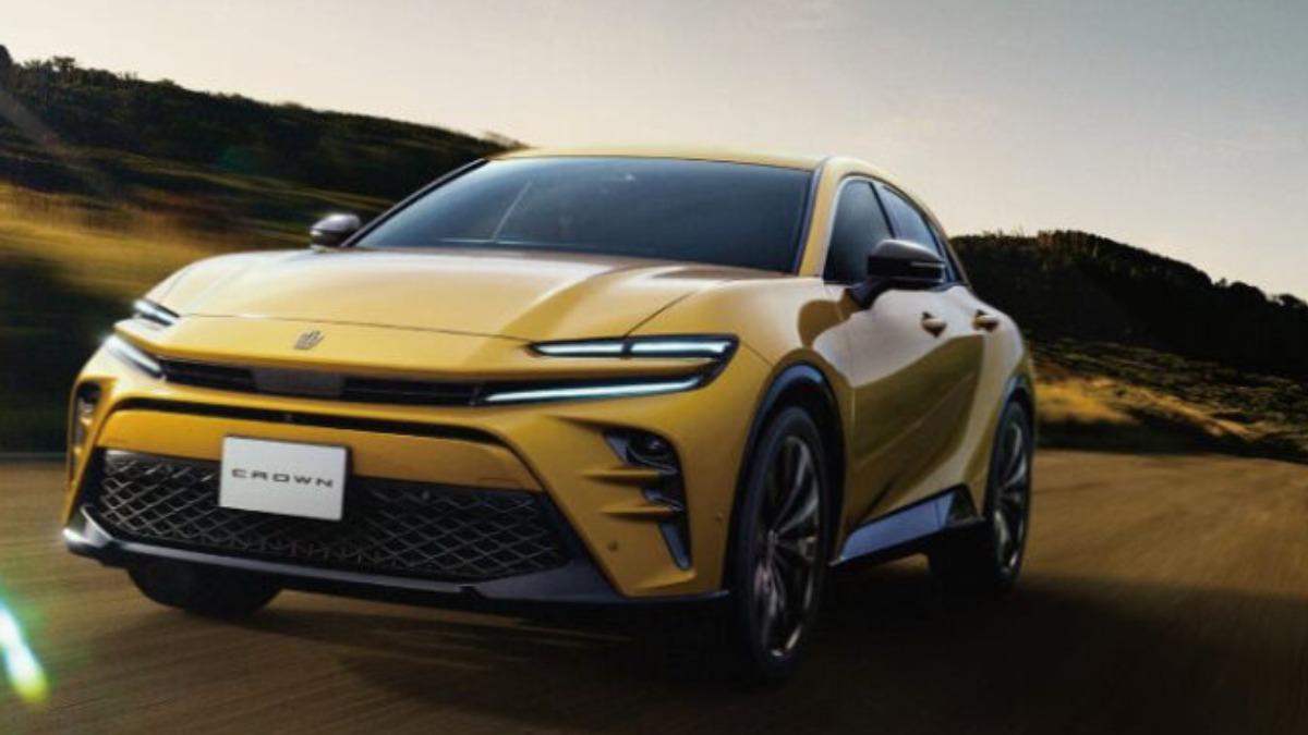 Crown Sport先前在國外發表一度引起熱議,網友敲碗引進。(圖/ Toyota)