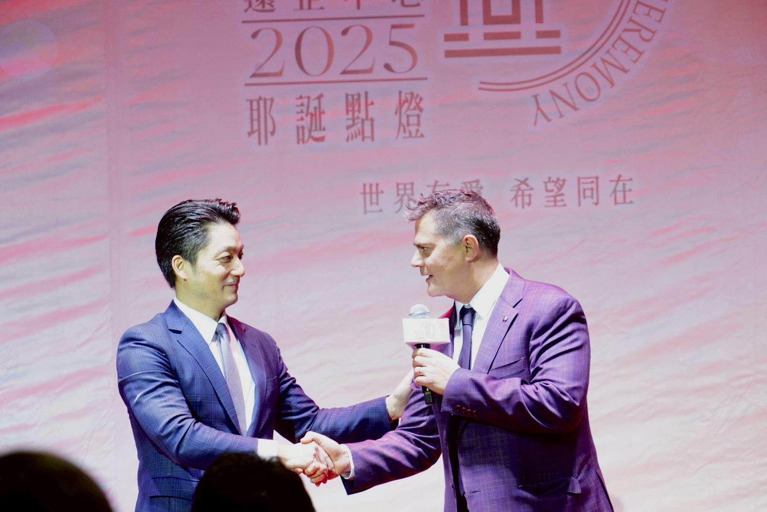 台北市長蔣萬安與創新部創新長徐國安。（圖／台北市政府）