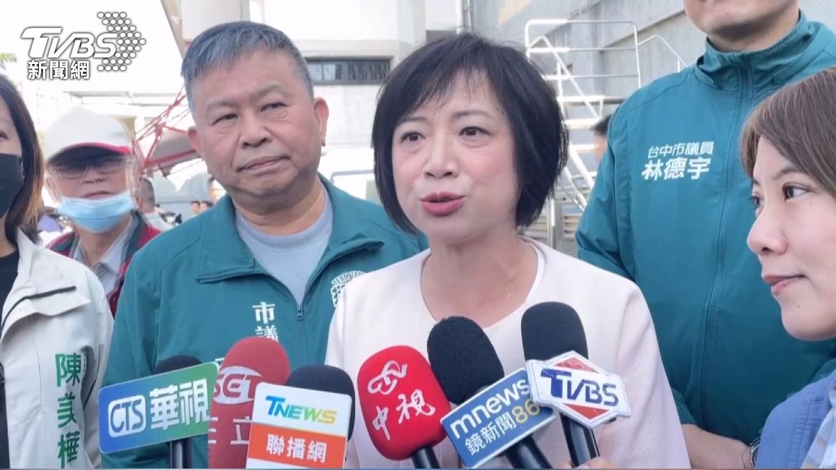 民進黨何欣純表示,楊瓊瓔將會是一個很強勁的對手。(圖/TVBS)