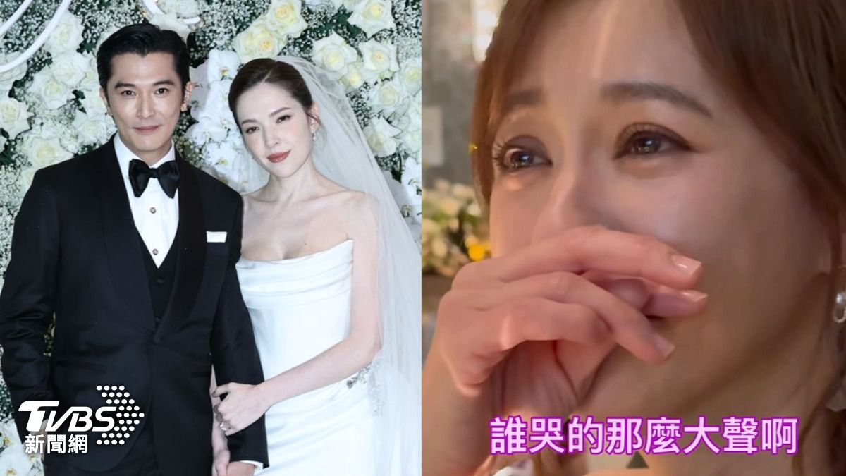 邱澤誓言太催淚!她台下「失控暴哭」 林心如看傻眼:哭超大聲
