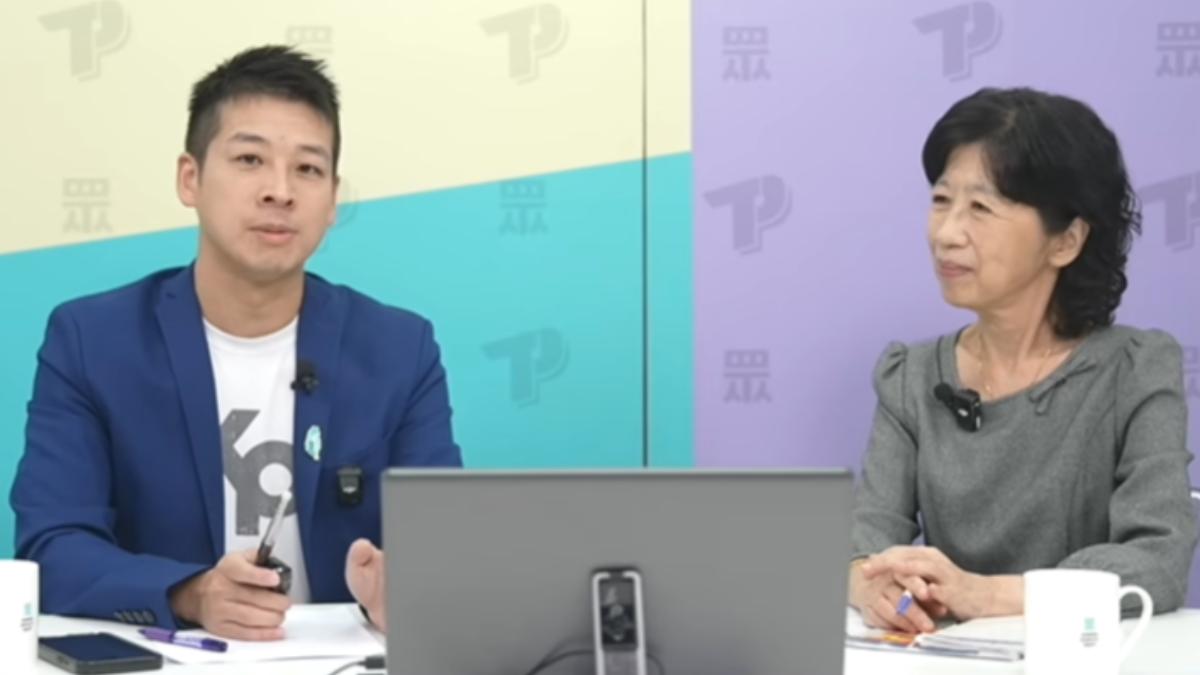 陳佩琪登上民眾黨YouTube頻道致謝黃國昌,外界猜測是柯文哲班師回朝的前兆。(圖/翻攝自YouTube民眾之聲)