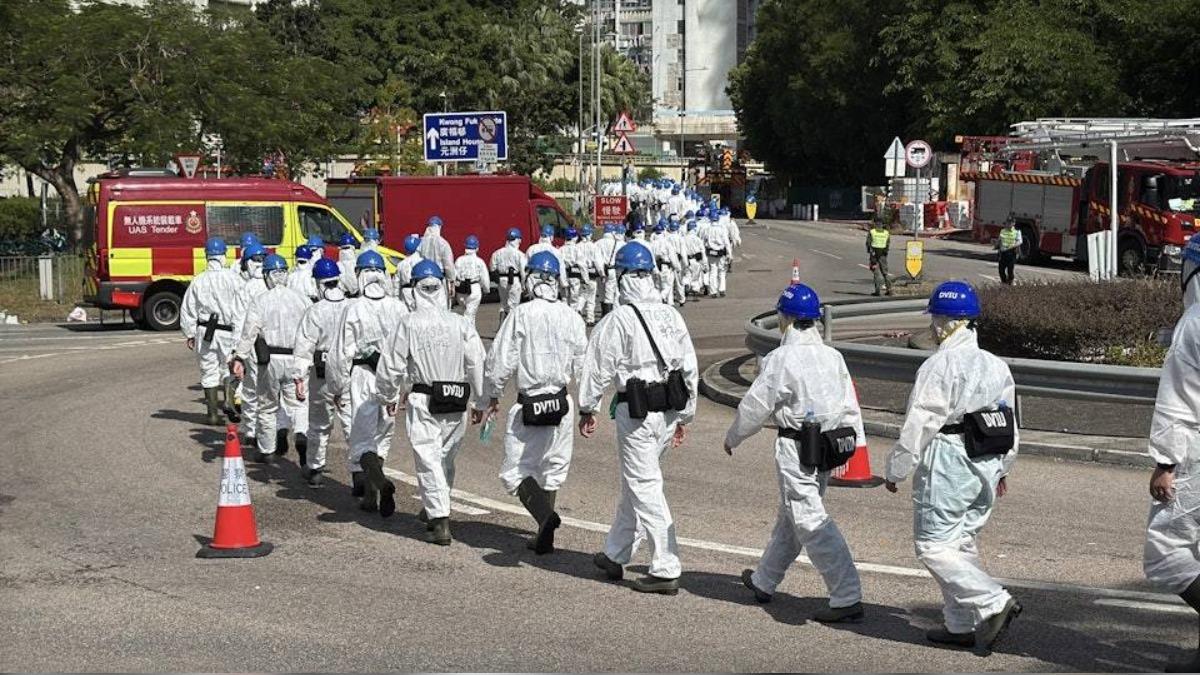 香港大火/600名DVIU科學辨認遺體 蒐證調查估3至4週