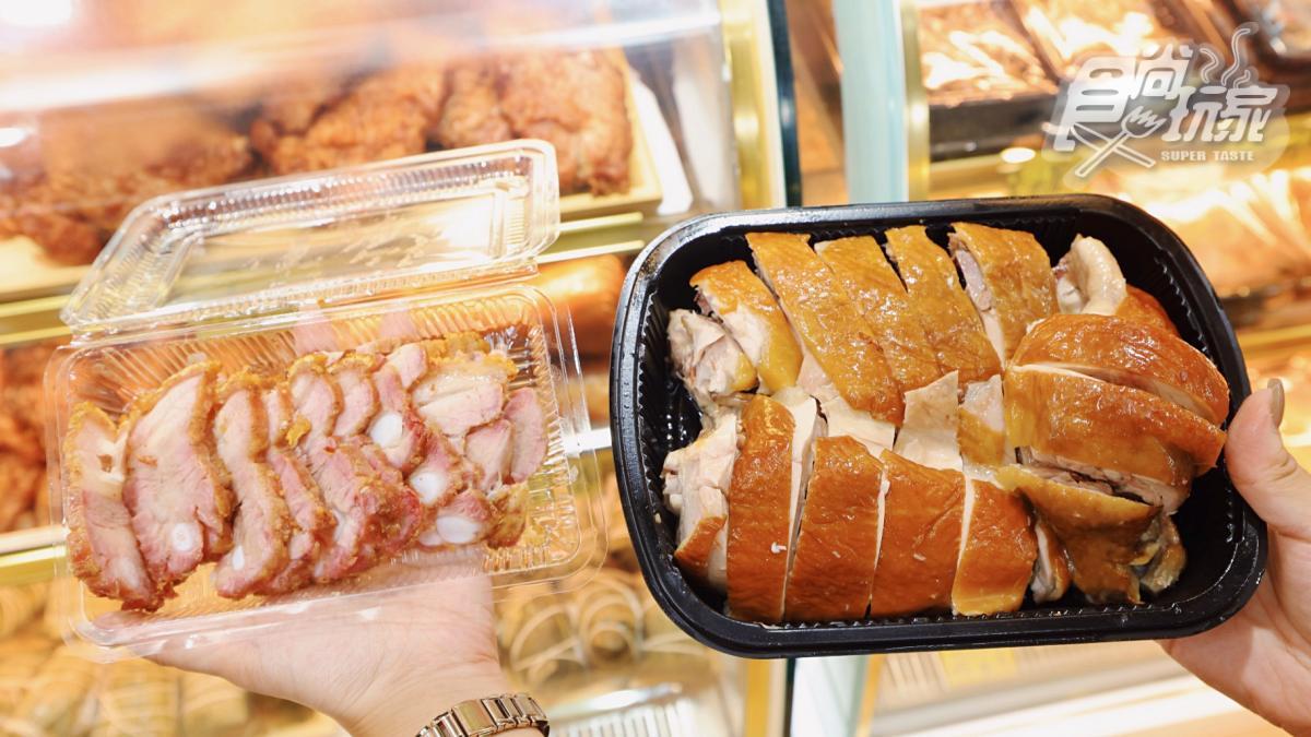 老闆王俊翔推薦店裡的脆皮燒肉、甘蔗雞是熱賣品項。(圖/食尚玩家)