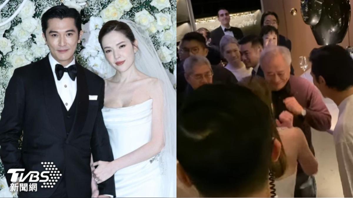 許瑋甯、邱澤婚禮李安也有來! 「俏皮學新娘跳舞」萌翻畫面曝光