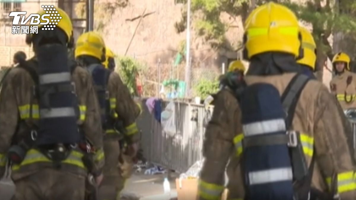 再拘3名承建商負責人! 宏福苑大火查涉貪。(圖/TVB)