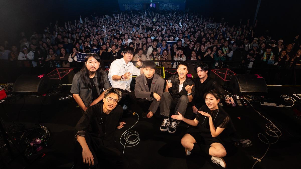 「老王樂隊 ft. 四分衛阿山 ft. 守夜人旭章」限定組合。(圖/Simple Life 簡單生活節提供)