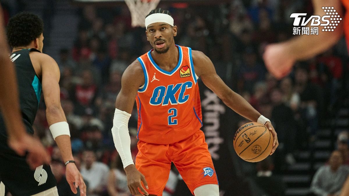 NBA/SGA單場26分!雷霆逆轉勝拓荒者 開季20戰只輸1場