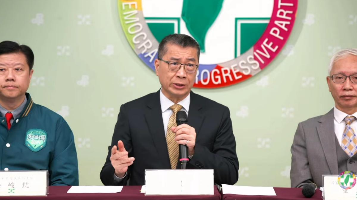 民進黨秘書長徐國勇。（圖／翻攝自民進黨YT）