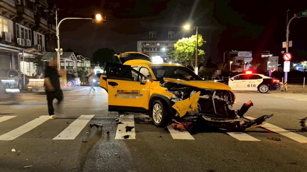 無酒精反應仍出事 羅警：行經路口必須提高警覺。（圖／TVBS)