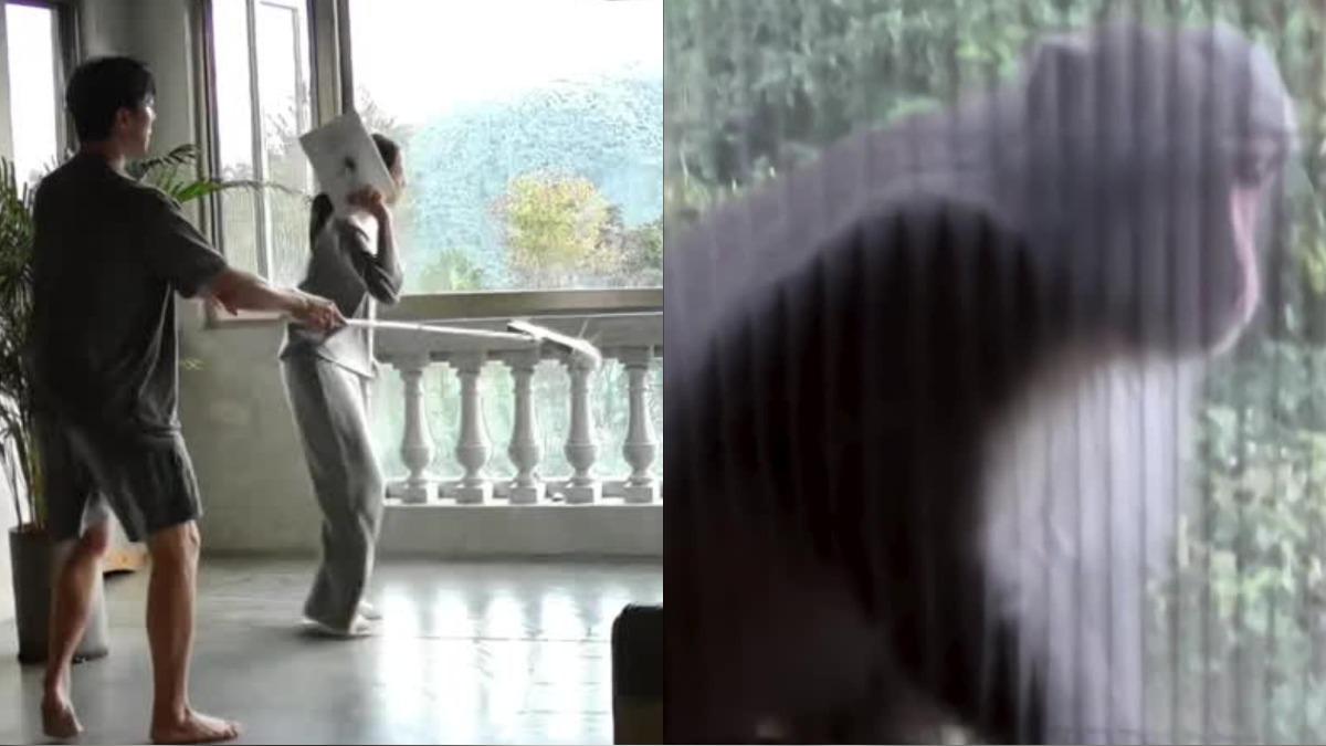 日前又有獼猴闖進袁艾菲和丈夫的家中。（圖／翻攝自袁艾菲IG）