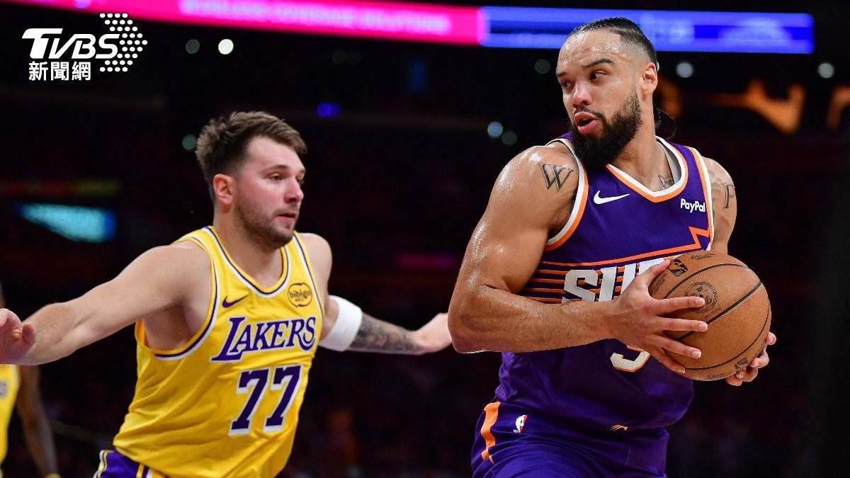 NBA/詹皇神隱!唐西奇轟38分無用 湖人遭太陽痛宰斷連勝