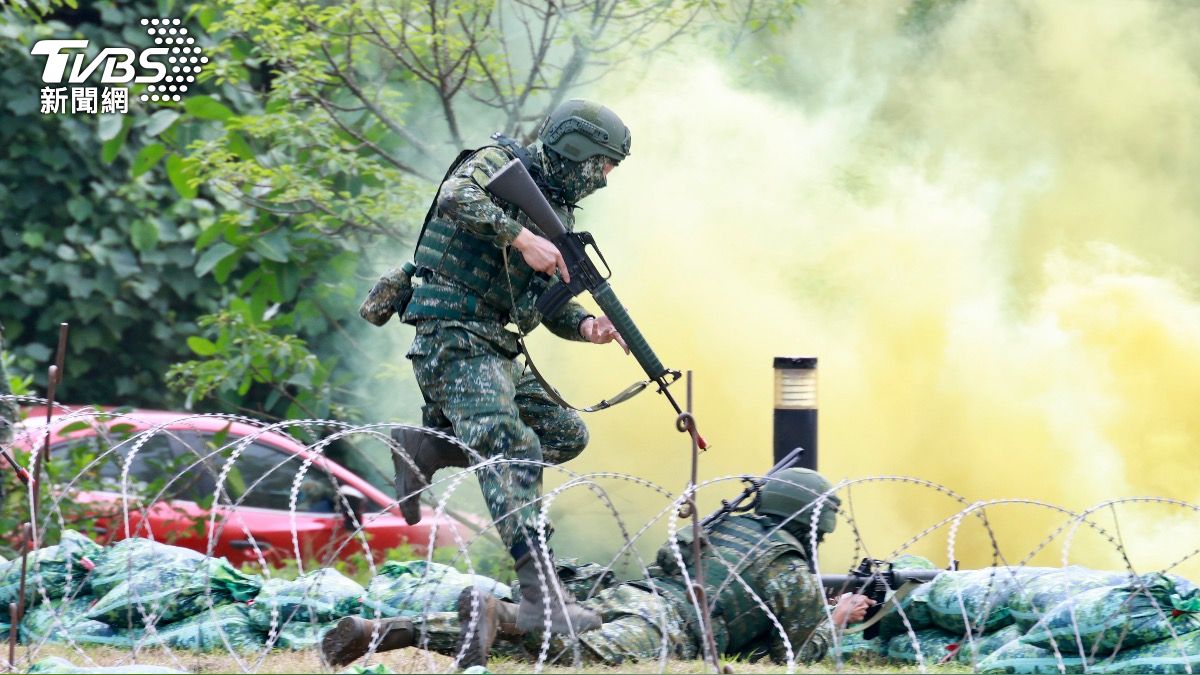 教召訓練科目包括小部隊戰鬥訓練。（圖／潘建樺攝）