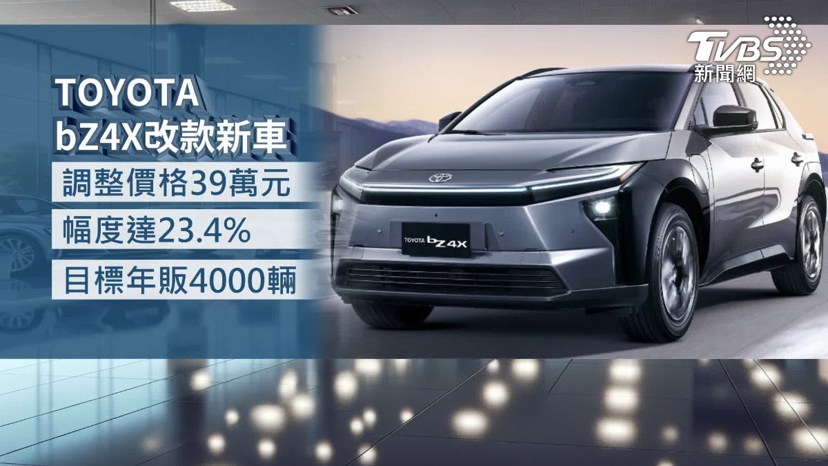電動車調整建議售價。(圖/TVBS)