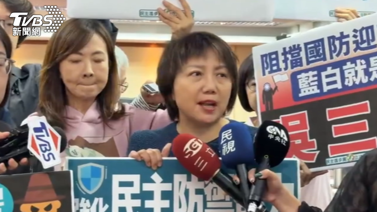 民進黨立委范雲。（圖／TVBS）