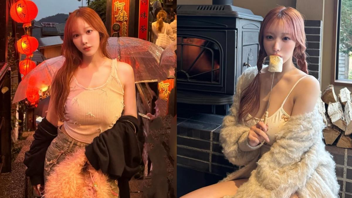 前頂級女優現身九份!精心穿搭辣暈3.4萬人 預告明年再來台