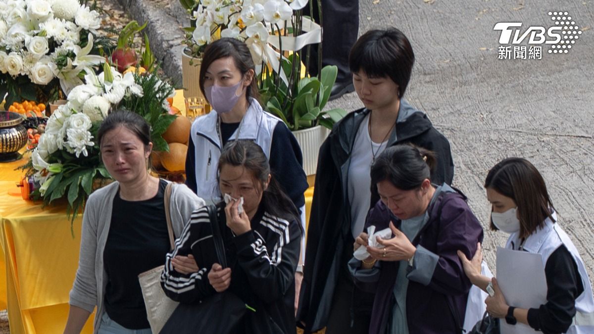 香港宏福苑惡火害上百家庭家破人亡(圖/達志影像美聯社)