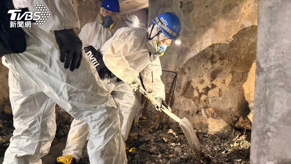 香港宏福苑大火,奪走超過150人性命,引發香港民眾對於棚網安全的擔憂。 (圖/達志影像美聯社)
