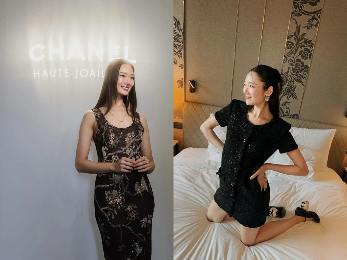 茱蒂蒙是第一位出演香奈兒宣傳片的泰國女星。(圖/翻攝自IG@aokbab)