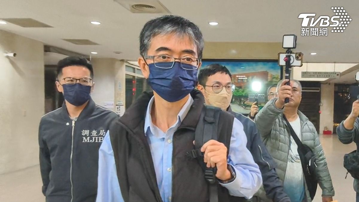 世曦經理陳建中訊後無保請回。（圖／TVBS）