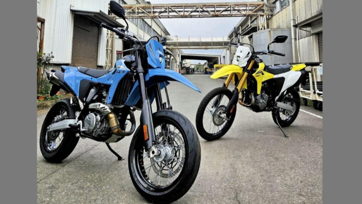 Suzuki全新DR-Z4S(越野版)與DR-Z4SM(滑胎版)兩款車在11月開始交車,一口氣交付58台。(圖/Suzuki提供)