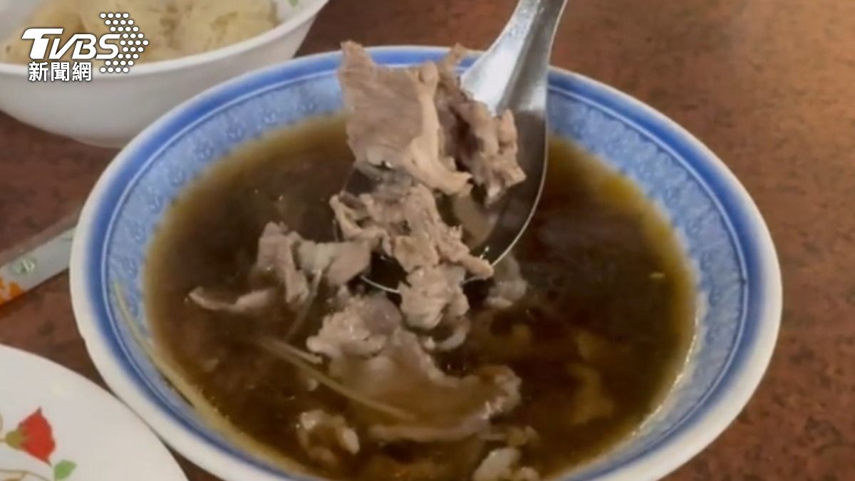 彰化有羊肉湯店清晨就營業。（圖／TVBS）