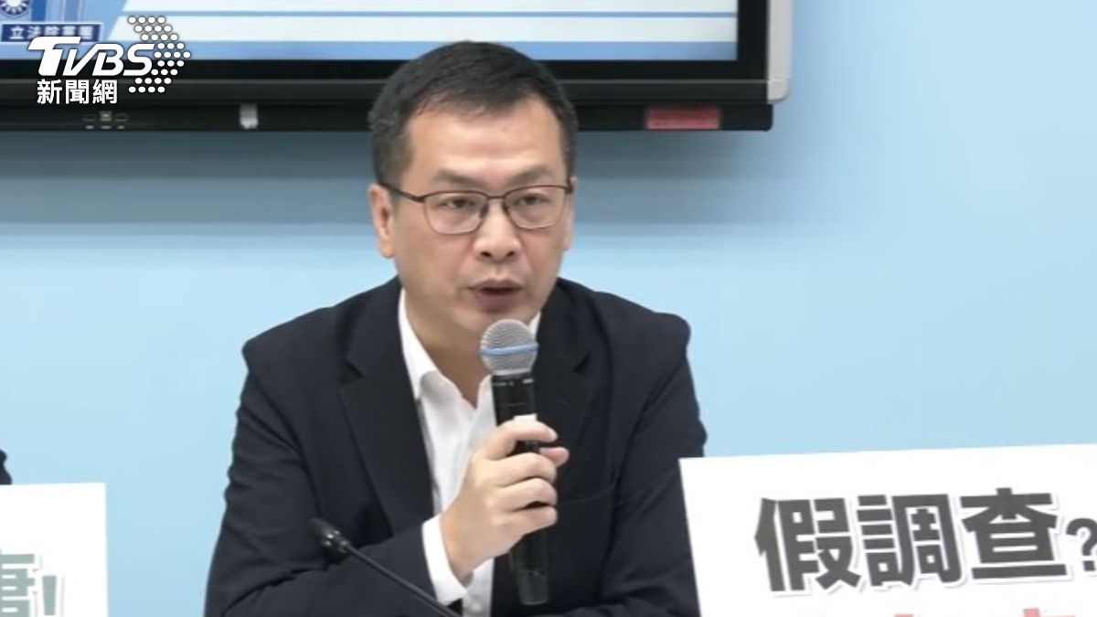 國民黨立委羅智強批檢調棄車保帥，為何沒約談中油相關人等。（圖／TVBS)