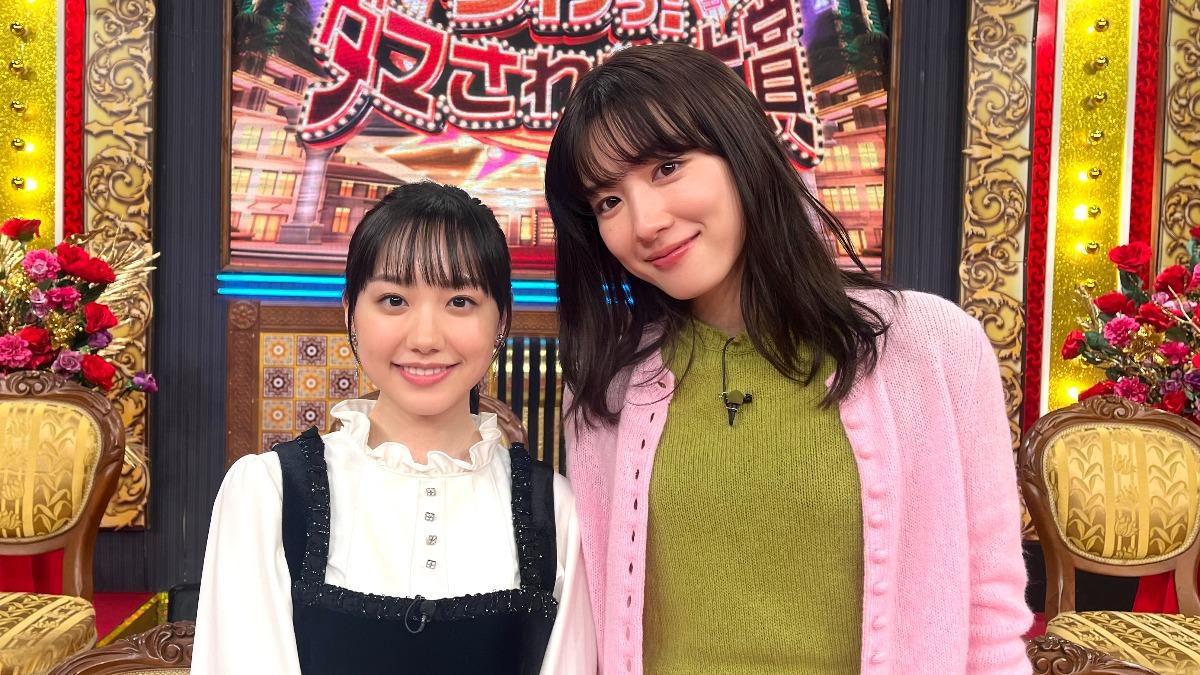 永野芽郁（右）、蘆田愛菜都是童星出身，如今際遇大不同。（圖／翻攝自saibou_movie推特）